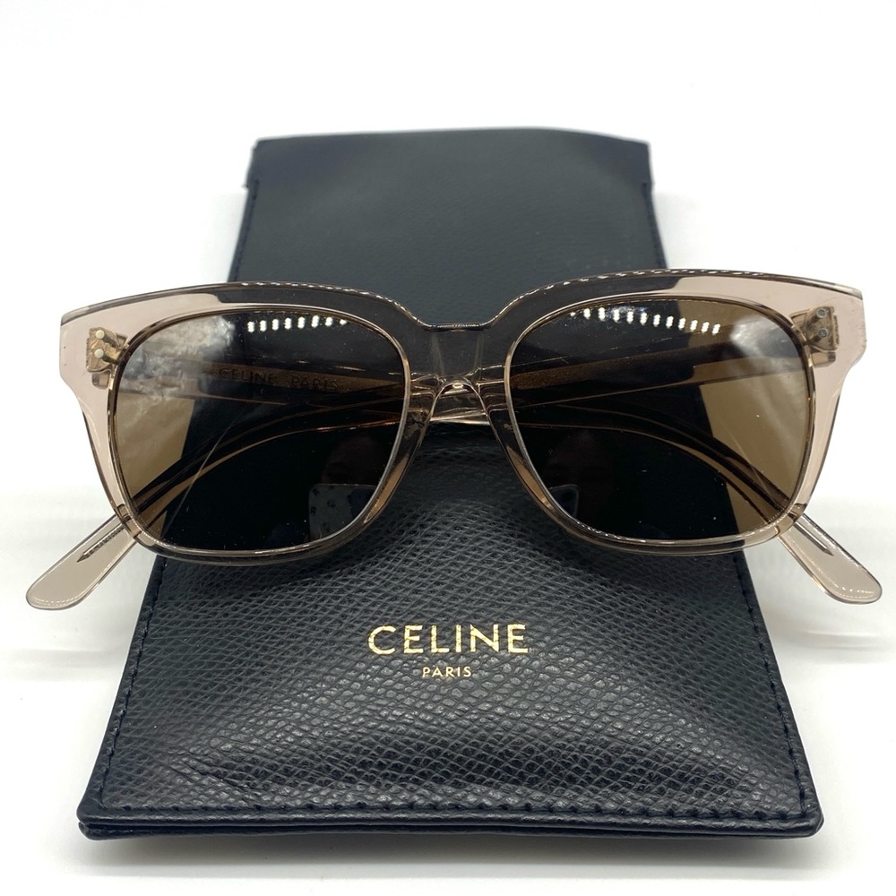 Celine CL40061F Men’s Brown Tan Triomphe Sunglasses